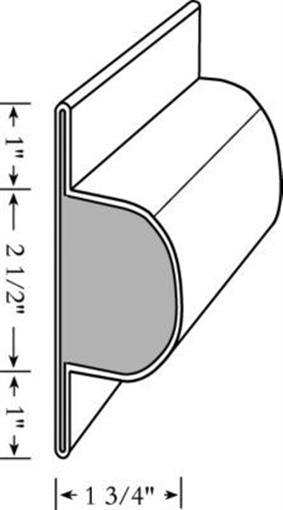 Taylor Made Products Med. Dock Bumper 4-1/2In X 4Ft DB3.40