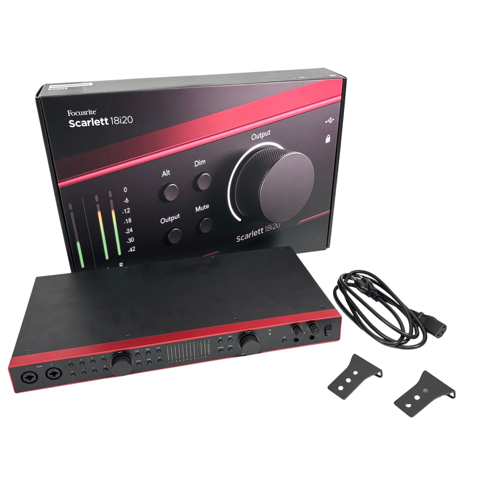 Focusrite Scarlett 18i20 4th Gen USB Audio MIDI Interface