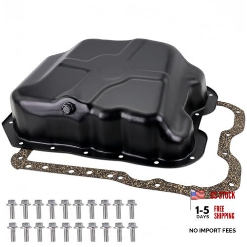 4884665AC with Drain Plug&Gasket and 20 Screws Fits For Engine Oil Pan