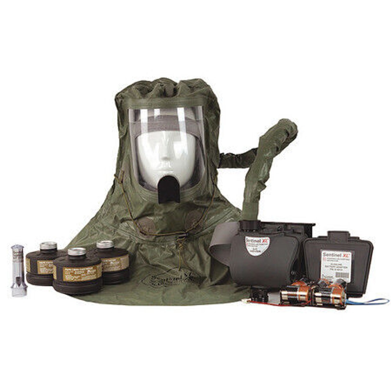 Sentinel XL S-5000-08 CBRN PAPR Chem/Bio/Rad/Nuclear Rated Respirator w/Backpack