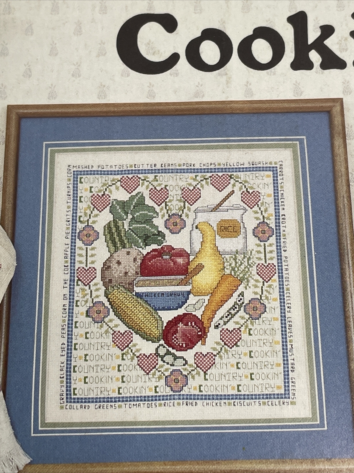Pegasus Publication What's Cooking Cross Stitch Pattern kitchen