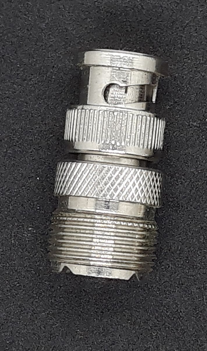 BNC Male to UHF Female Adapter Unbranded