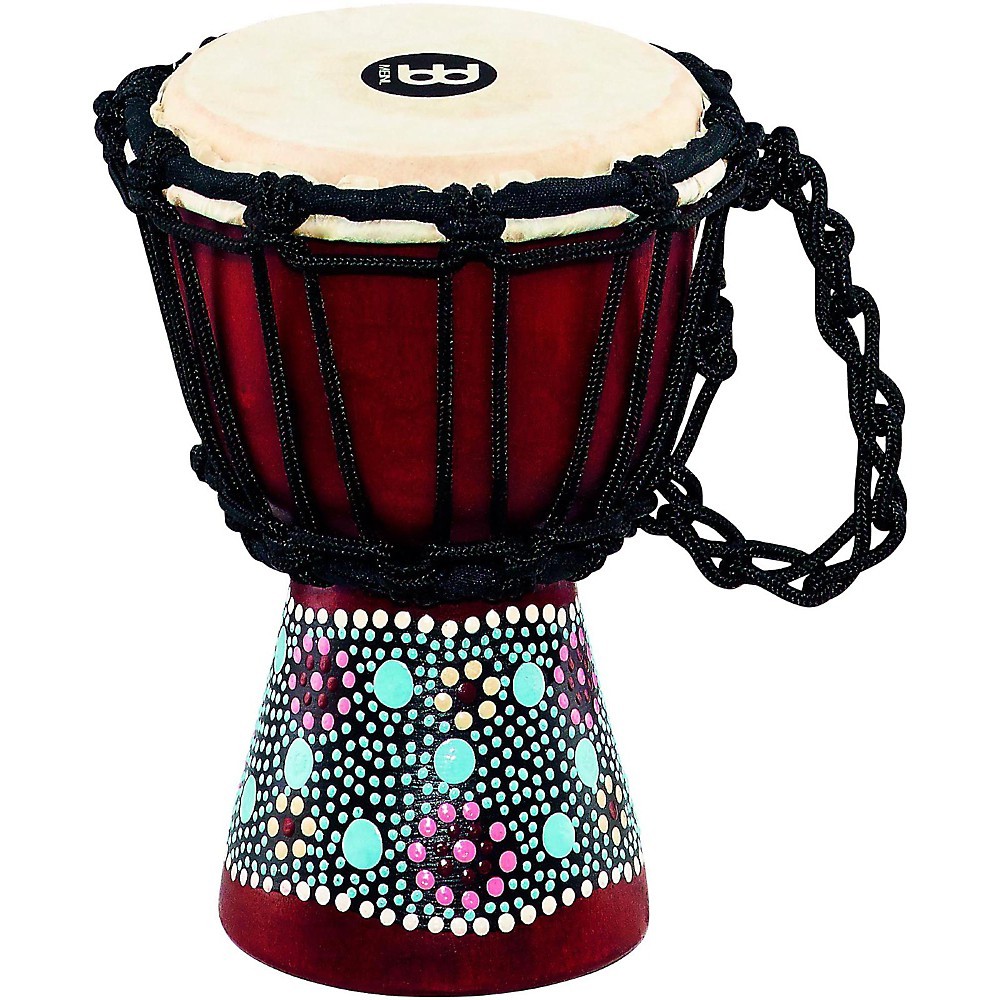 Meinl AfricanStyle Mini Djembe 4.5 in. Flower