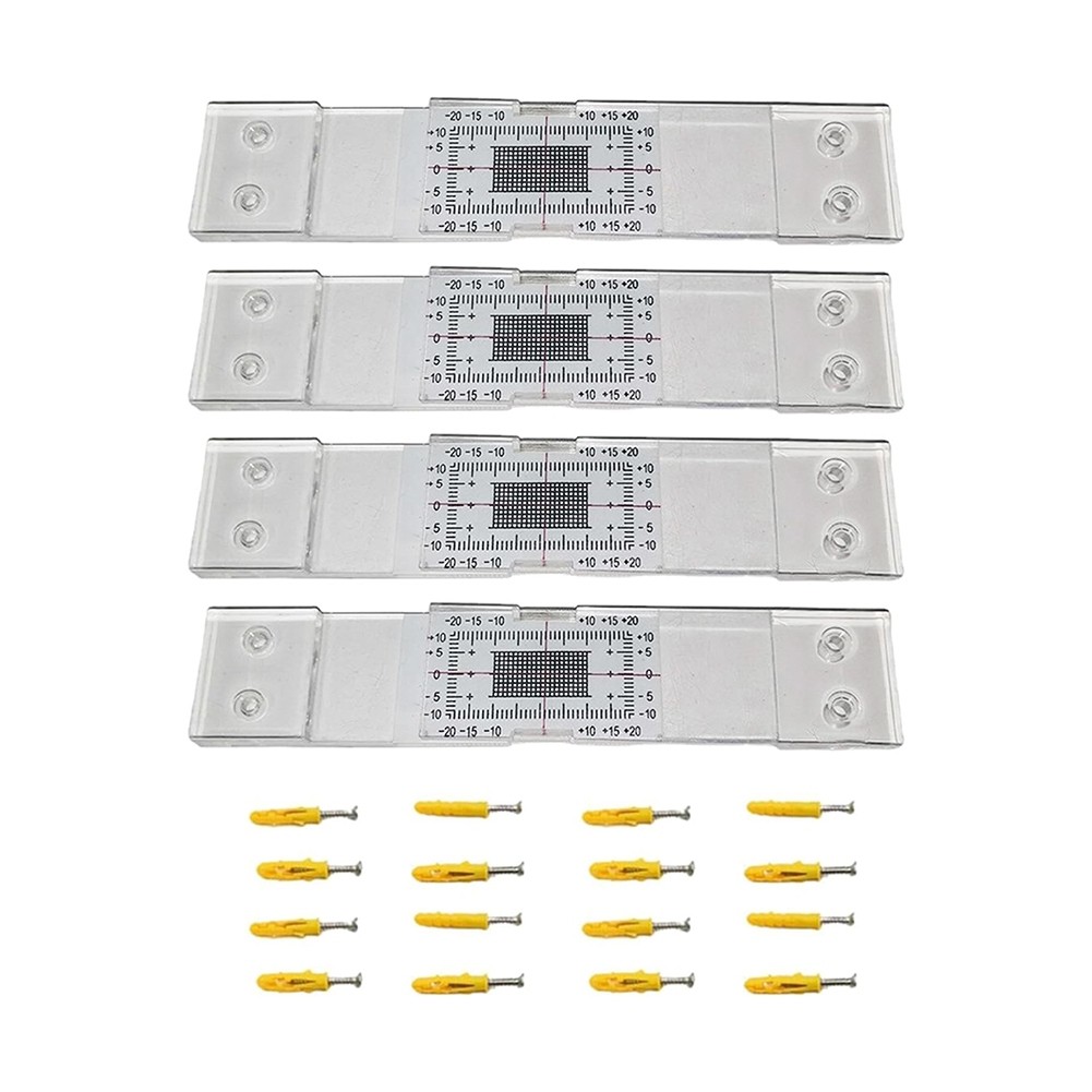 Thickness  4Pcs Crack Monitoring Record, Standard Tell-Tale Crack  for the3516