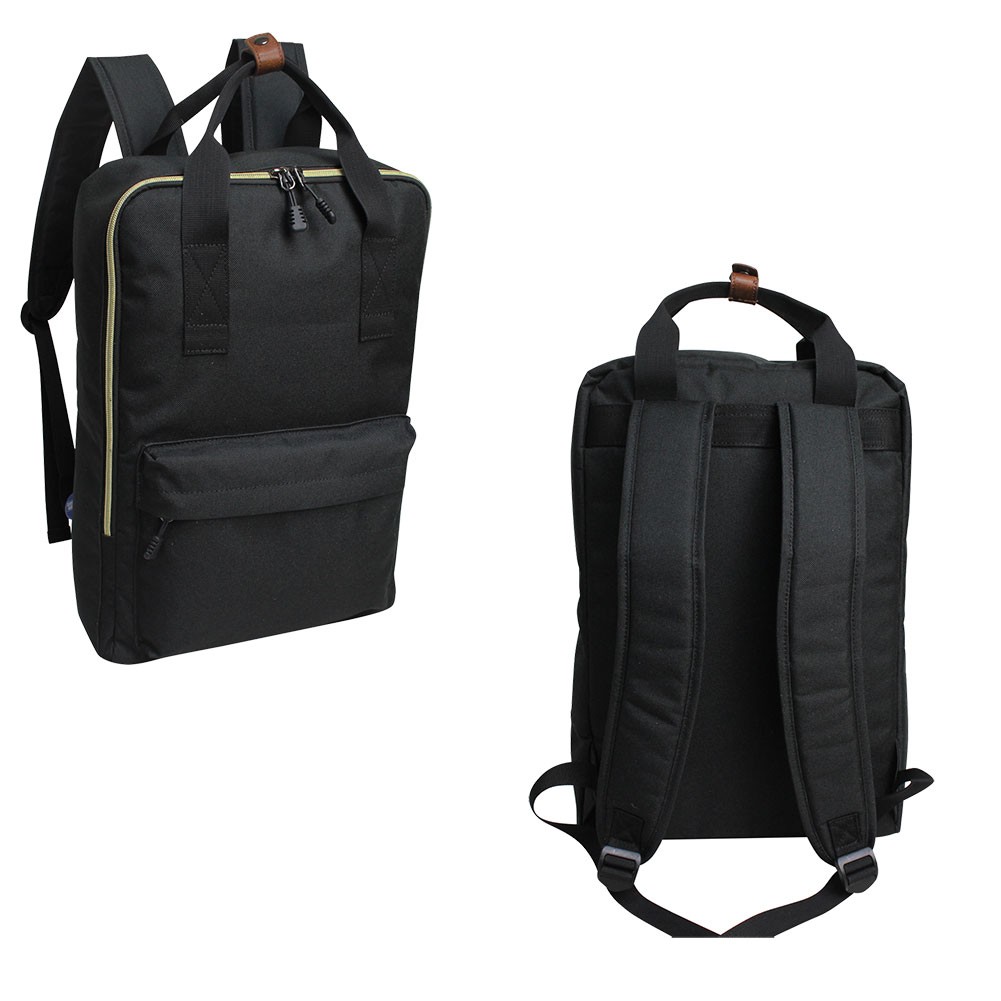 Preferred Nation Vista Computer Tote Backpack, Black, 11.5"x5"x17"H