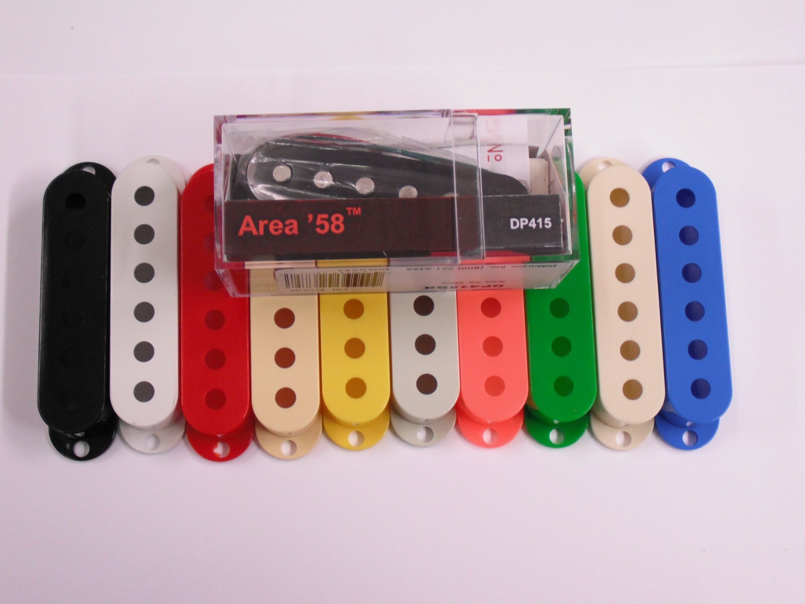 DiMarzio Area 58 Single Coil Pick-up W/FLAT NON-STAGGERED POLE PIECES DP 415