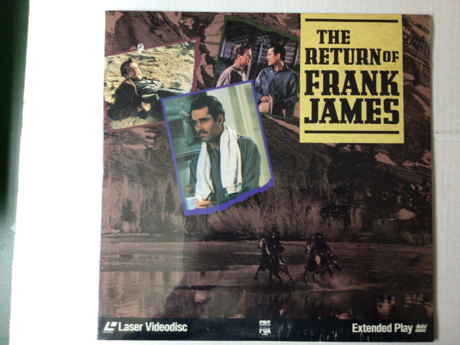 THE RETURN OF FRANK JAMES - Henry Fonda - LASERDISC - Brand New Sealed!