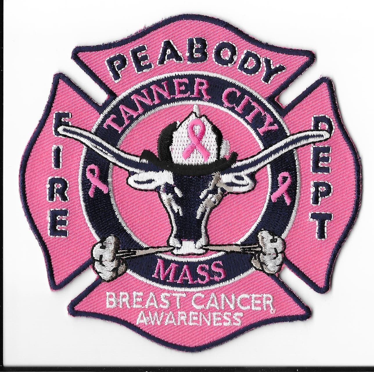 Peabody Fire Department, Massachusetts Shoulder Patch V1