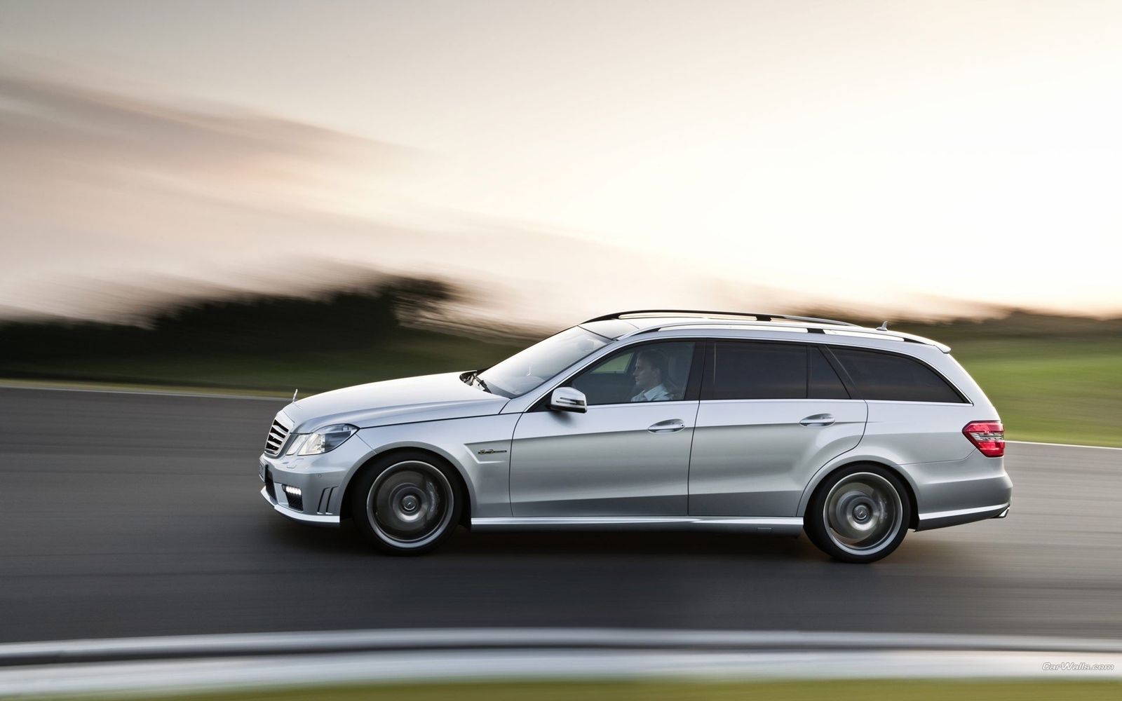 Cars mercedes benz mercedes e63 Desk Mat Stitched