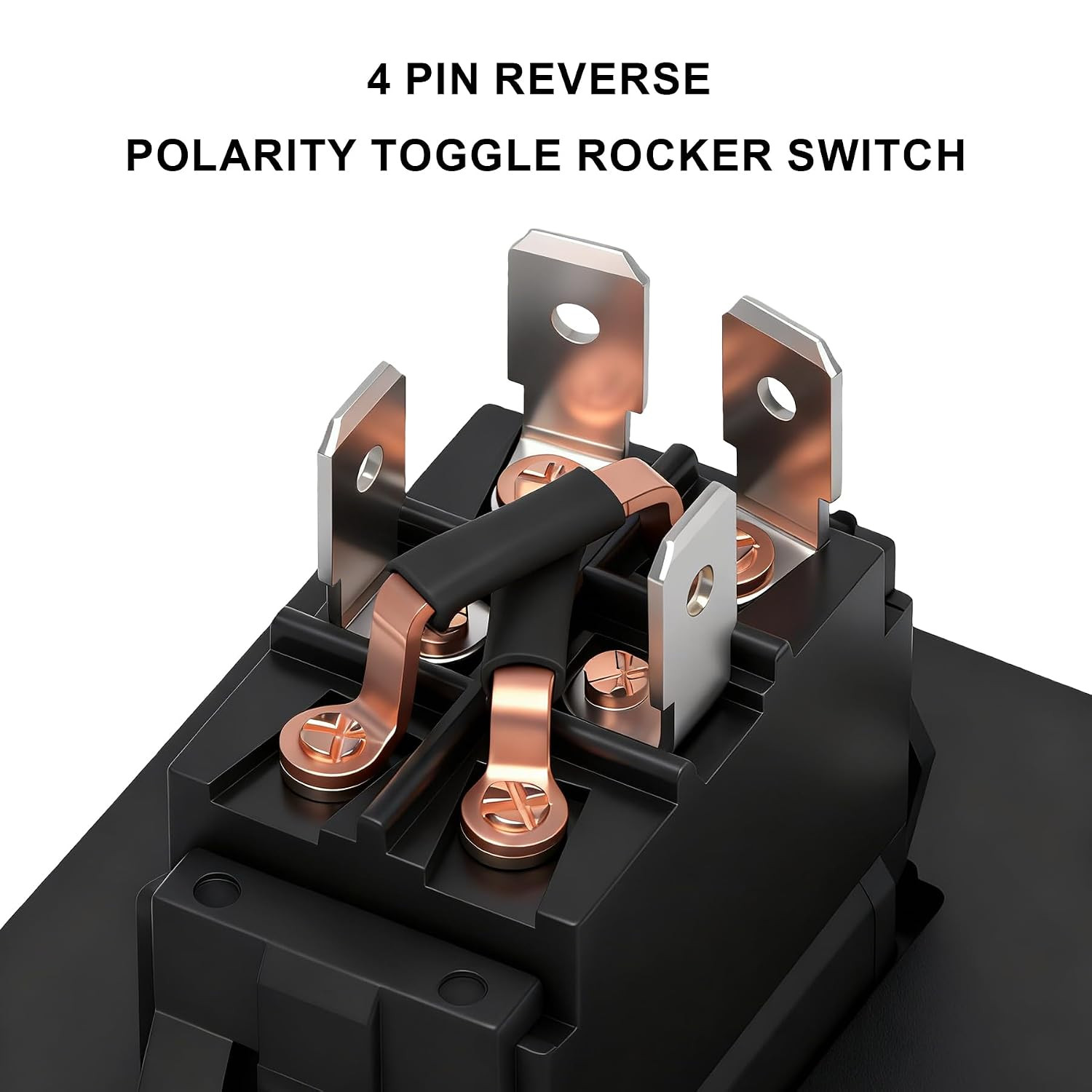 UP down Momentary Reverse Polarity Switch, 12V 30A DPDT, Polarity Reversing