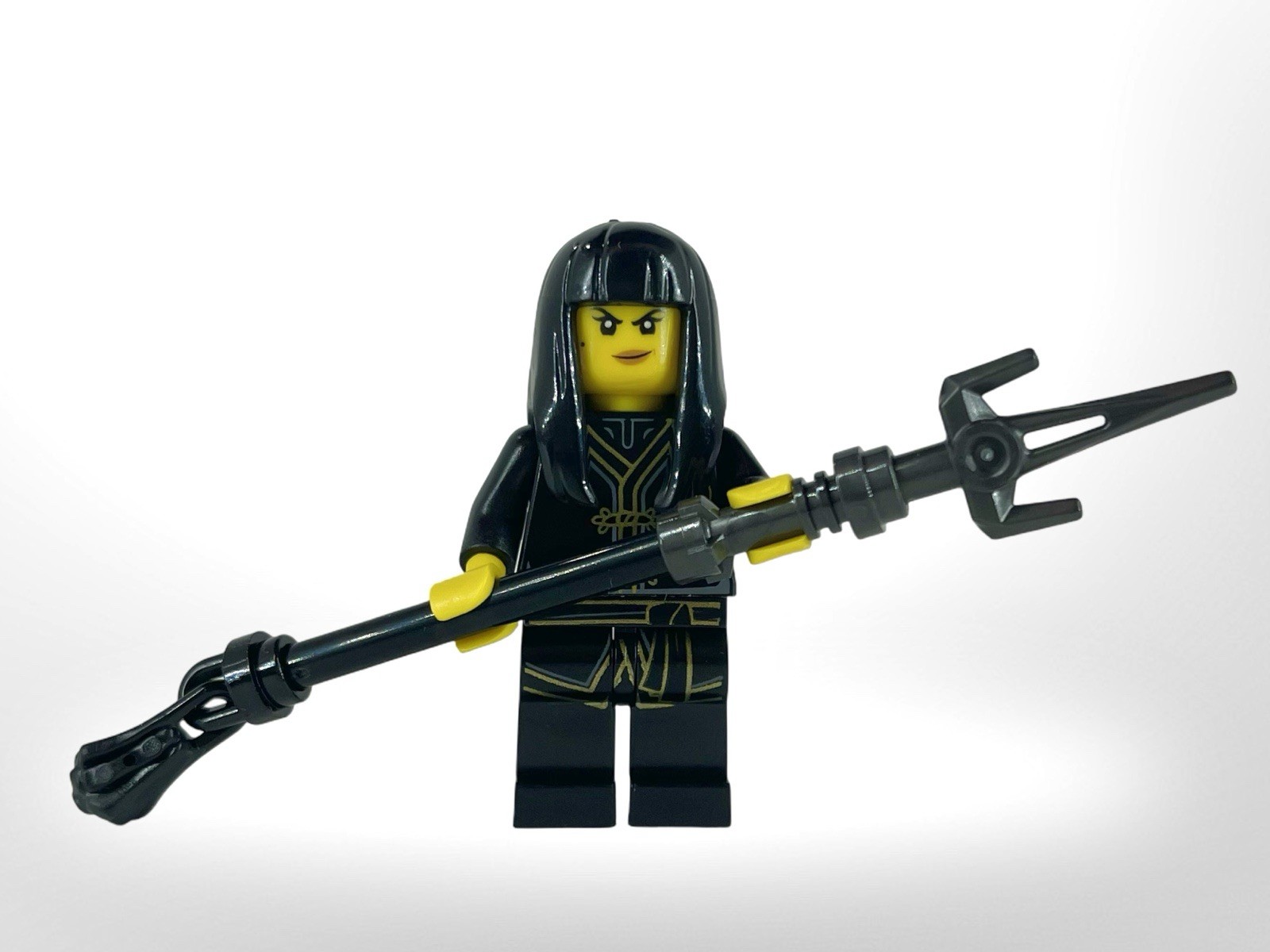 LEGO NINJAGO Nya Minifigure – Alternative Version | Long Black Hair 100% Genuine