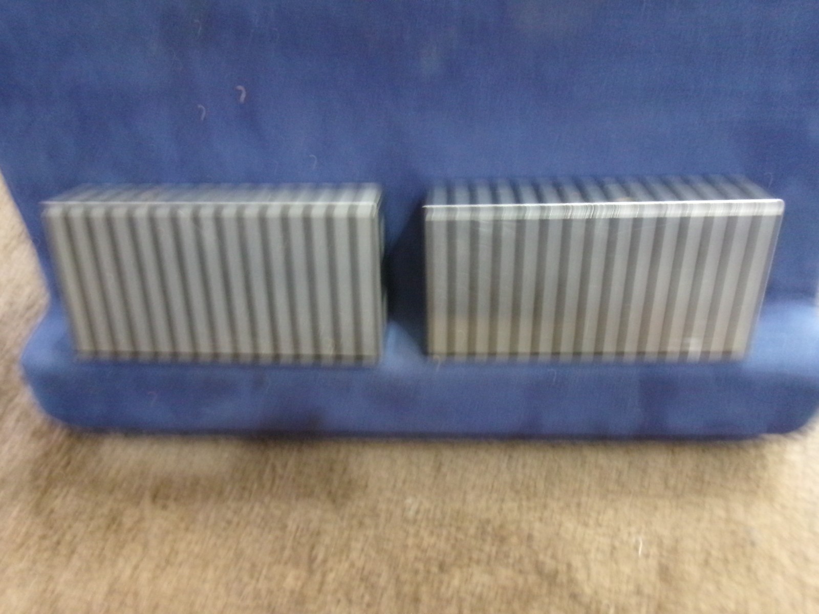 Precision MICRO Chuck Parallels ~ Universal Blocks Pair 2.5 x 2.25 x 4" Used