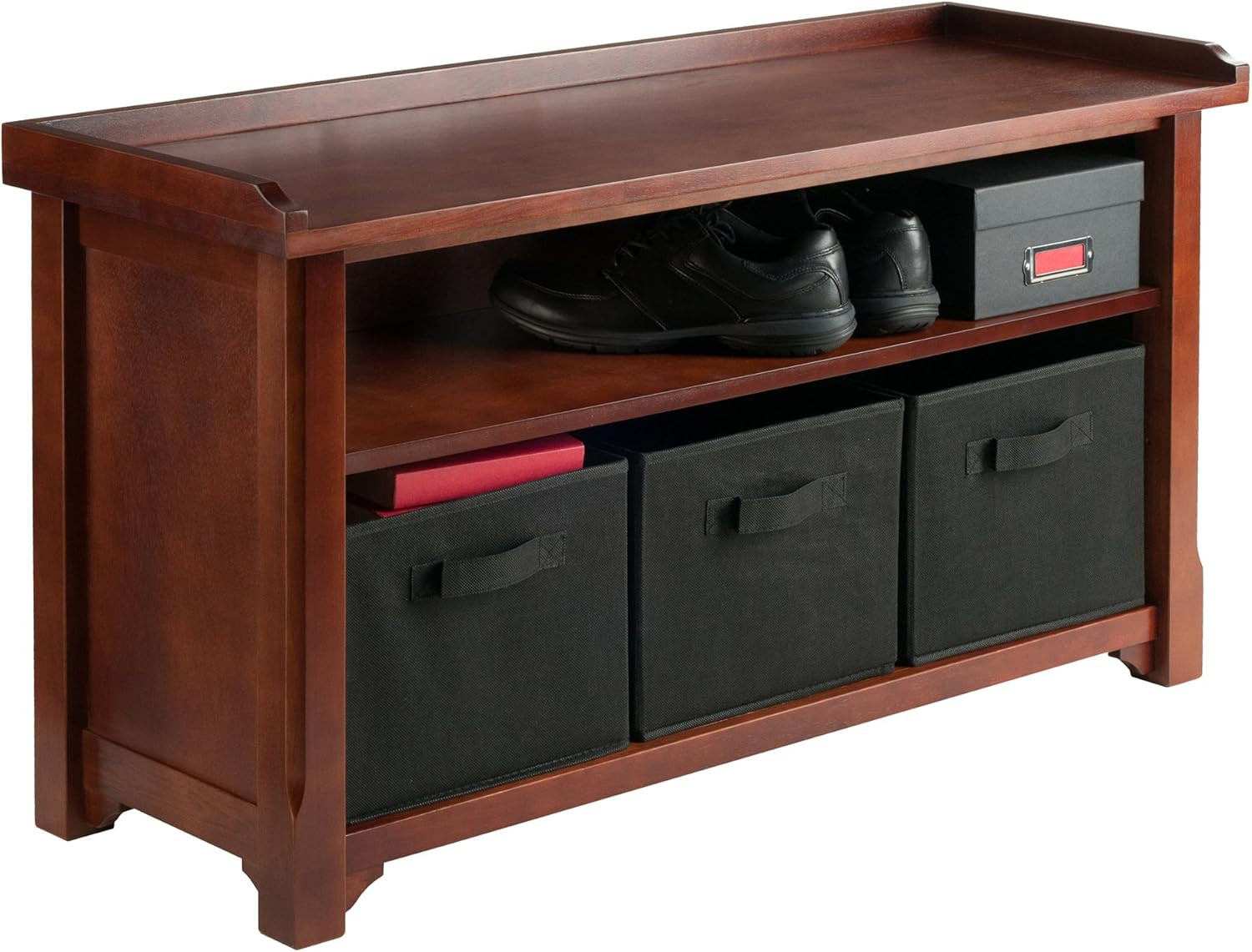 Verona 4-Pc Set, Storage Bench & 3 Foldable Baskets