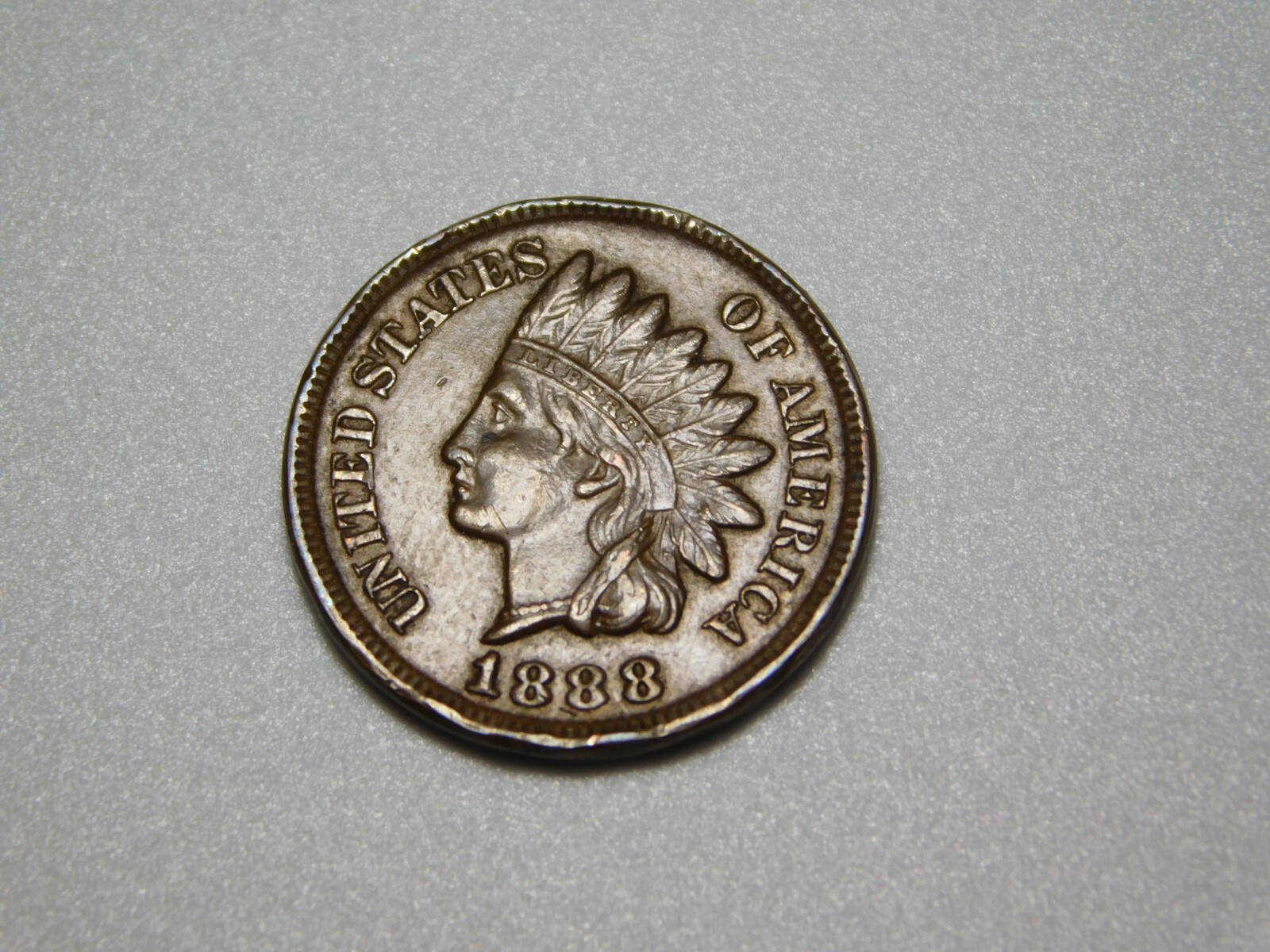 OLD US COIN 1888 INDIAN HEAD CENT PENNY