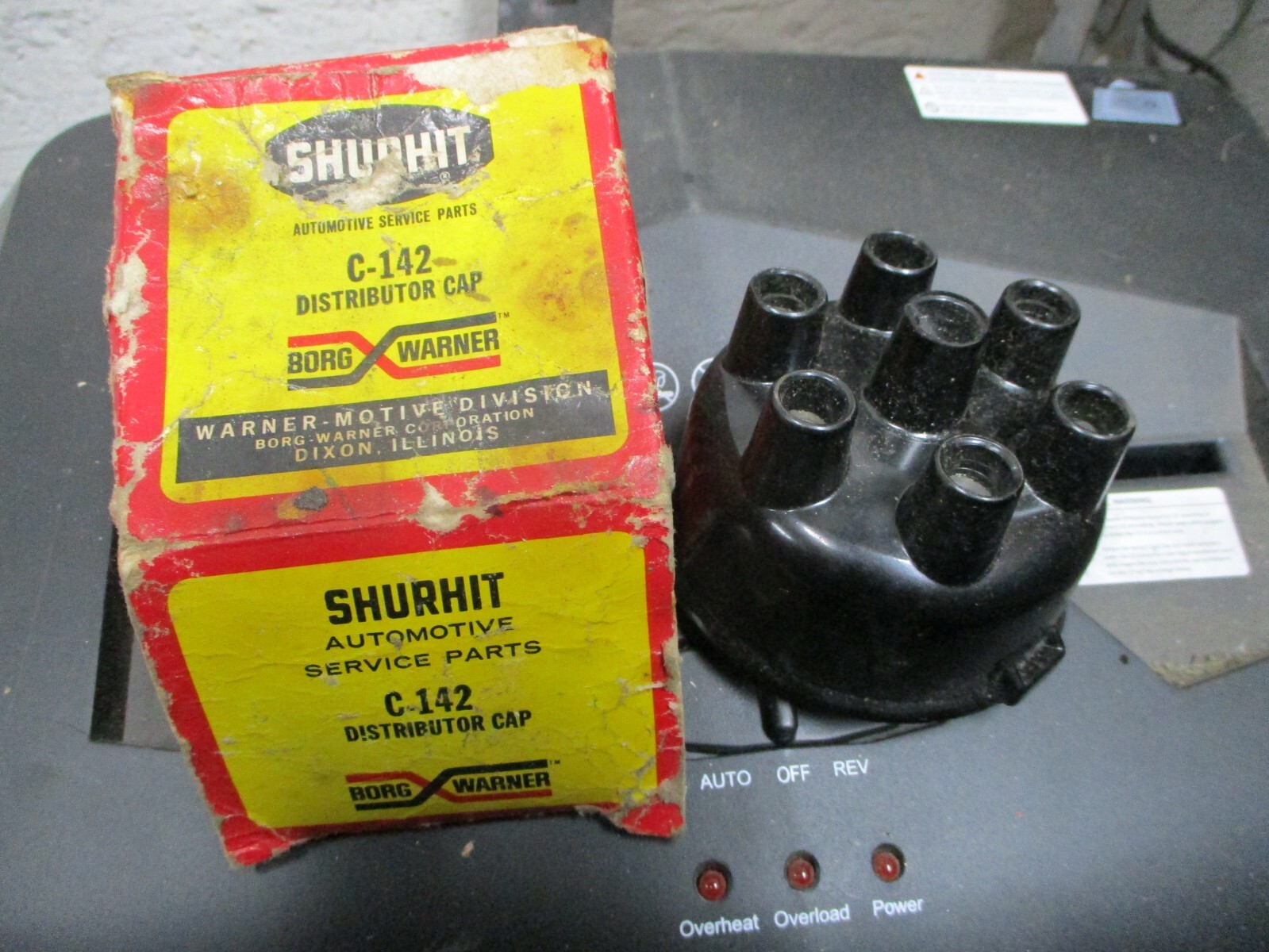 Shurhit C-142 Distributor Cap 6 Cylinder NORS