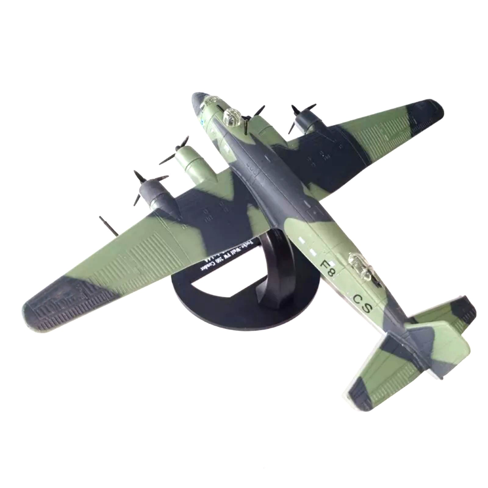 1 Set German Focke-Wulf Fw 200 Condor Aircraft Finished Model Plane With Stand
