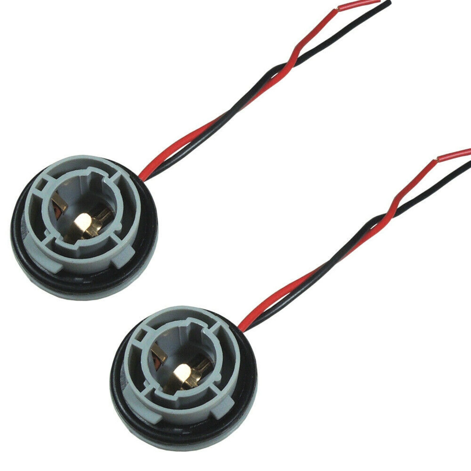 Universal Pigtail Wire Female Socket 1156 S Two Harness Back Up Reverse Replace