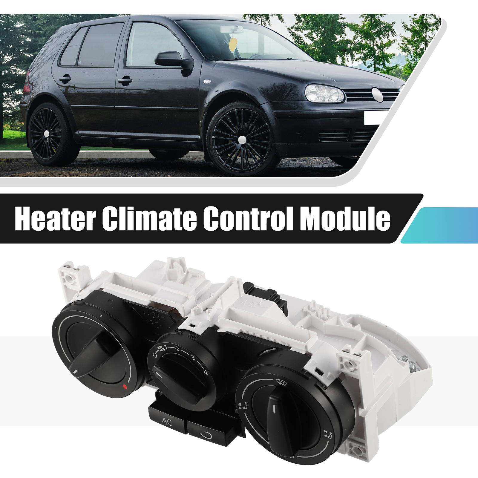 Air Heater Air Conditioning AC Control Panel No.1J0820045F for VW Golf Jetta GTI