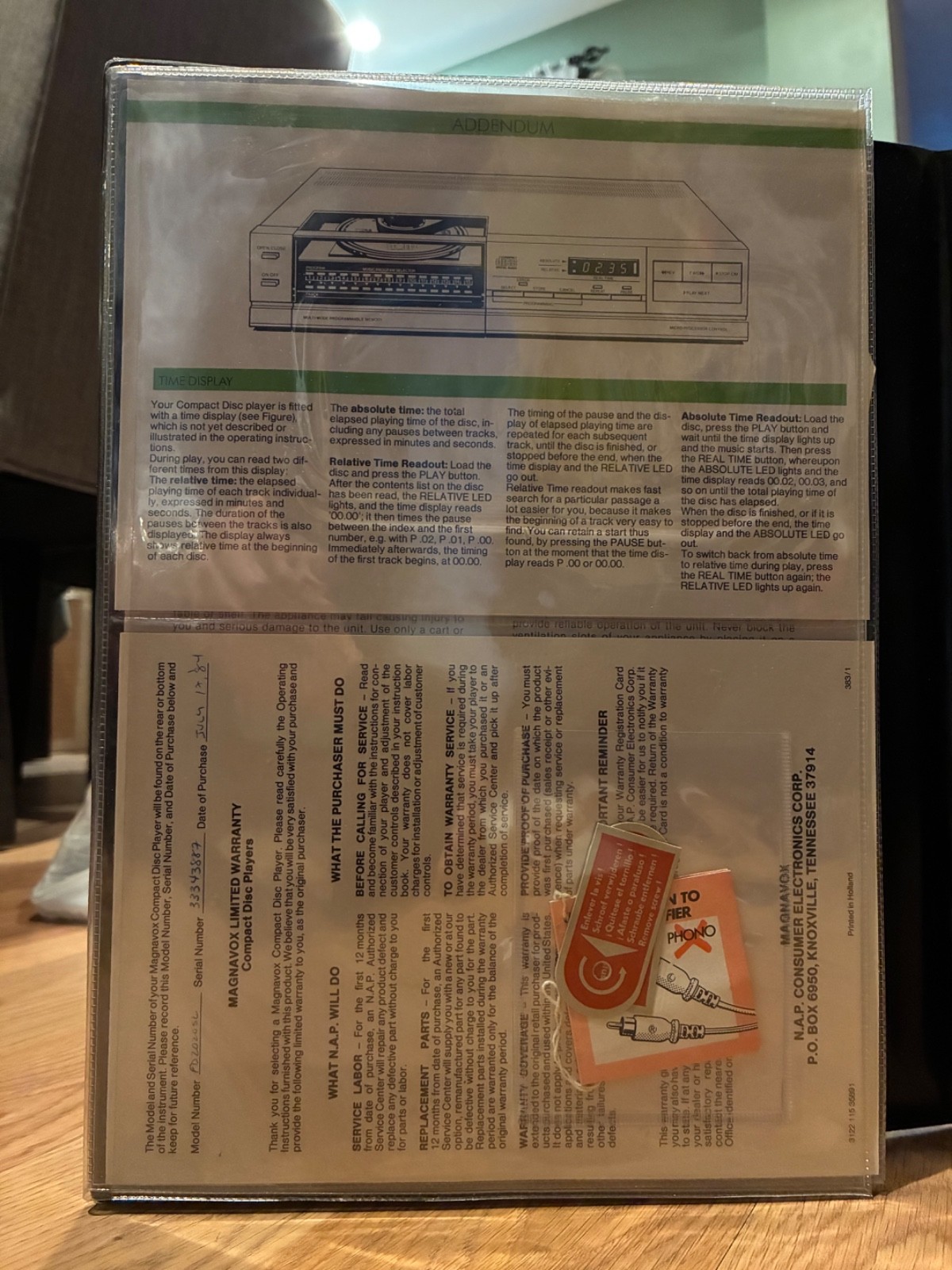 Magnavox FD2020