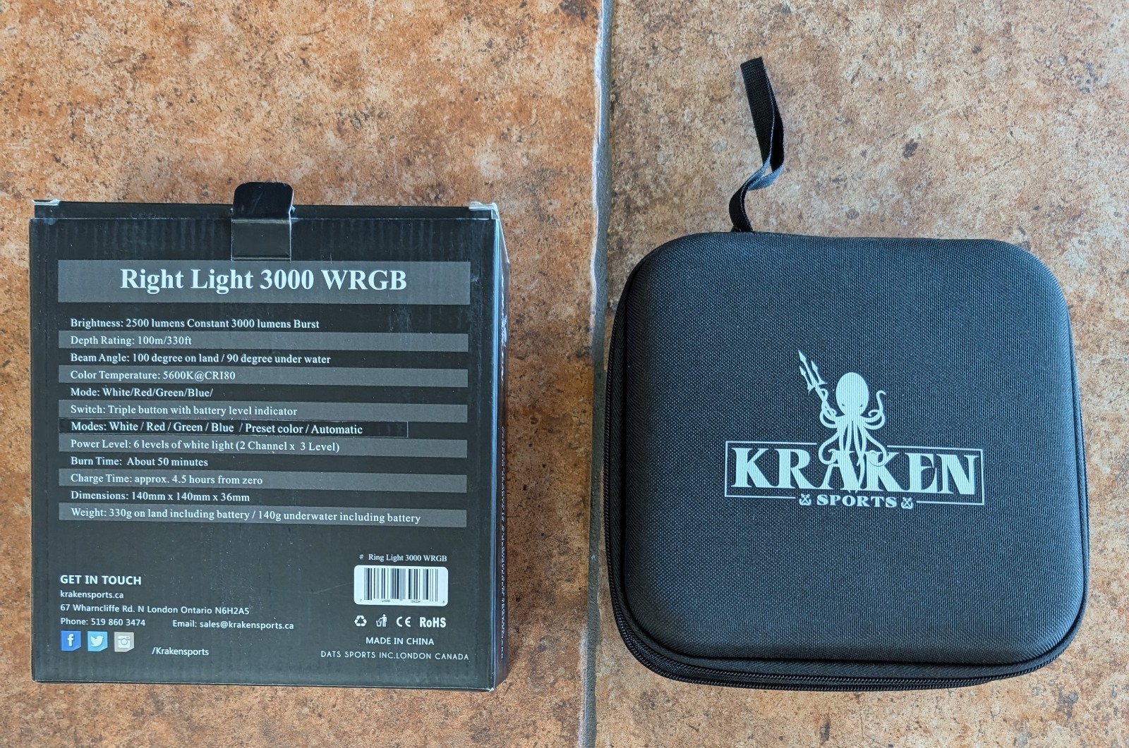 Kraken Ring Light 3000 WRGB