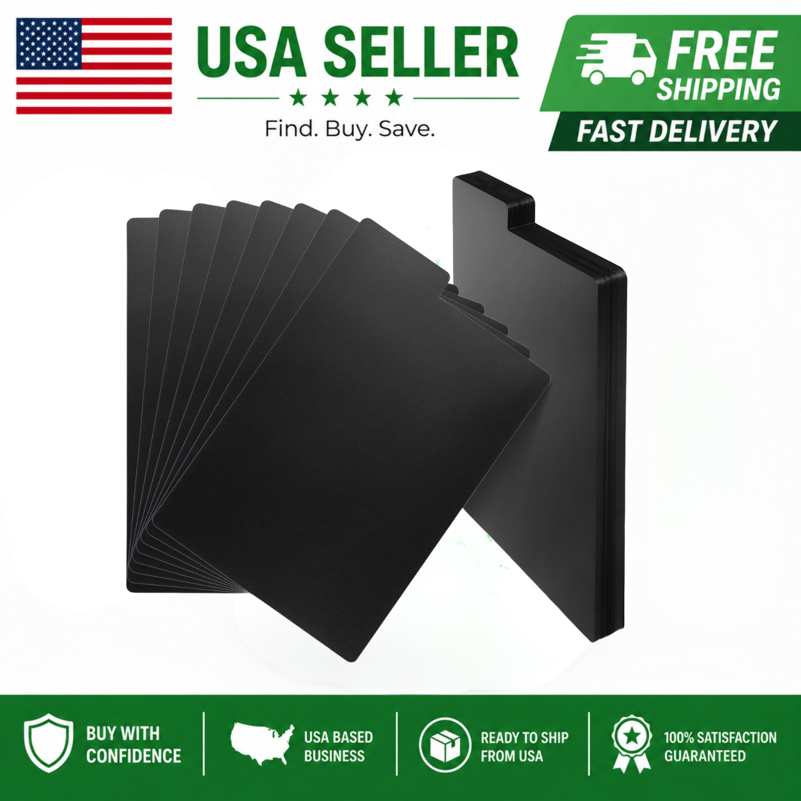 70 Pcs Comic Book Dividers Black Tall Divider with Tabs Plastic Frosted Card
