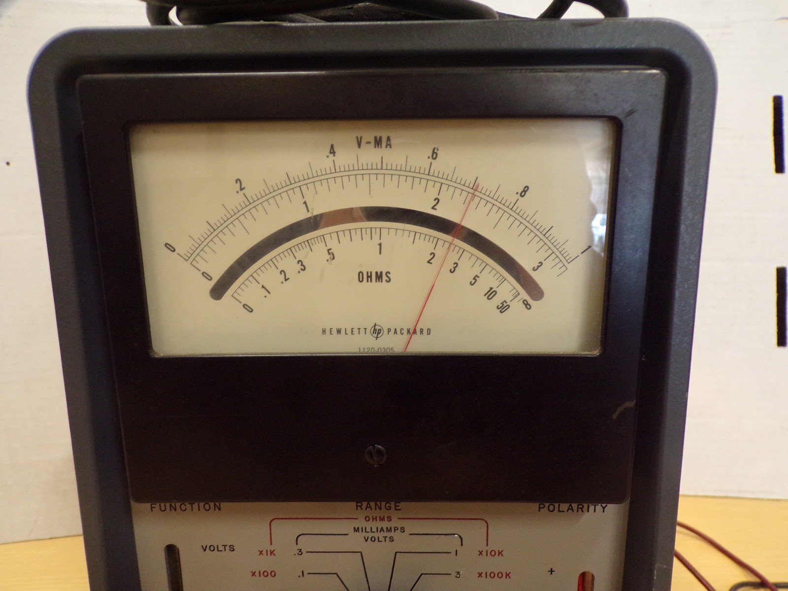 HP Model 412A DC Vacuum Tube Voltmeter