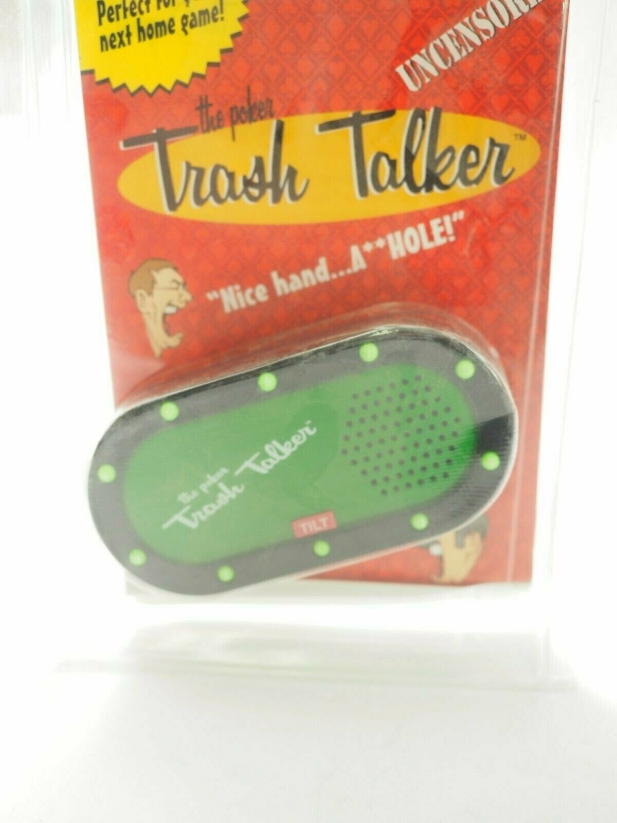 The Poker Trash Talker uncensored battery operated Rudeness machine
