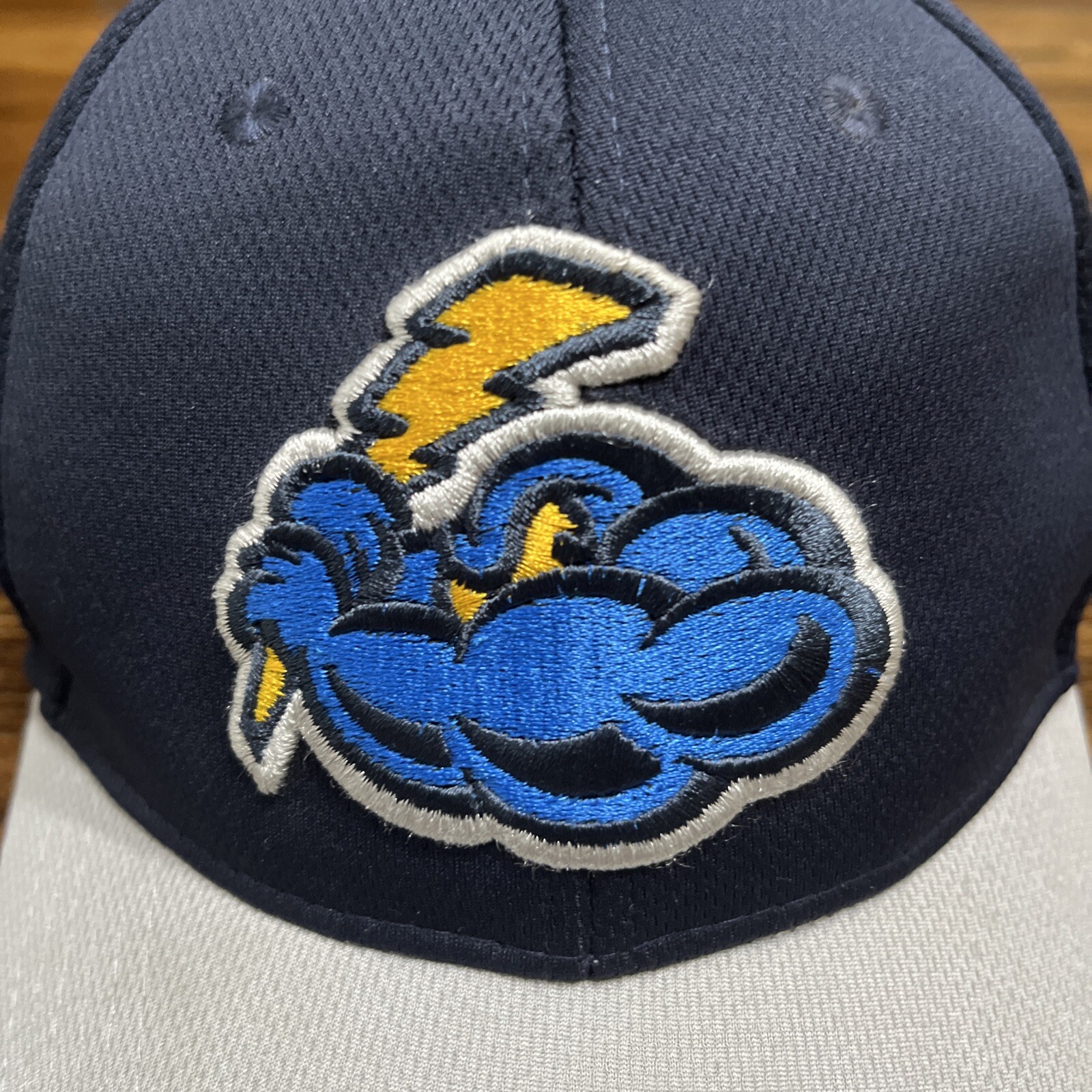 Trenton Thunder Hat Cap Strap Back Minor League Baseball MiLB Blue
