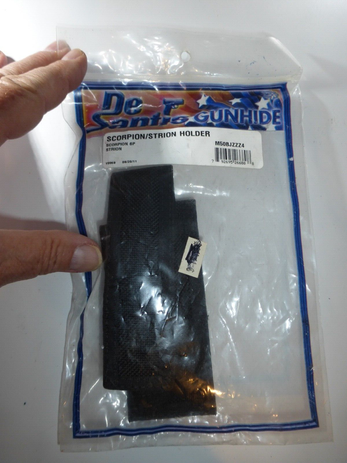 DeSantis Scorpion 6P Strion Nylon OWB Flashlight Holder