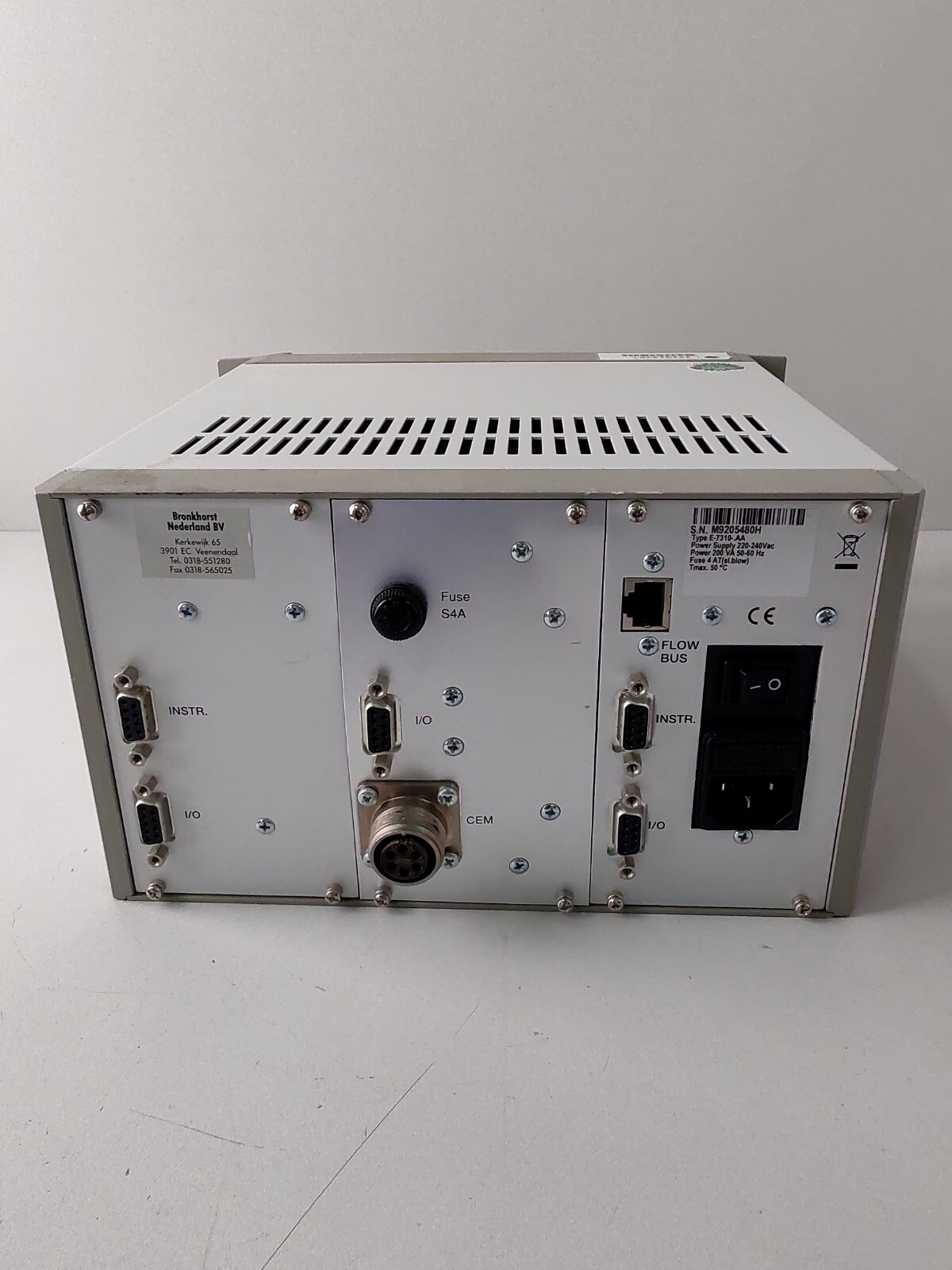 Bronkhorst E-7310-AA GAS Flow Meter Controller