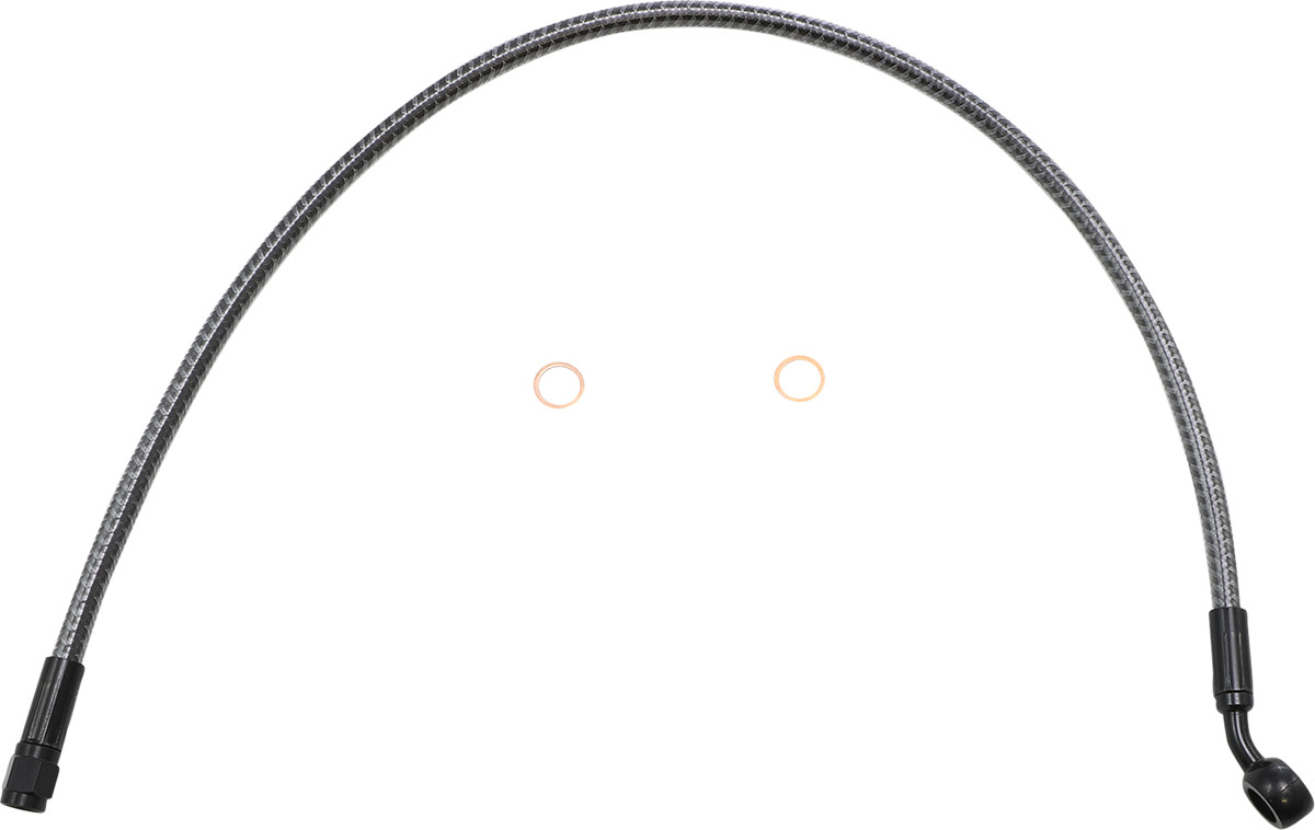 MAGNUM SHIELDING - Brake Line Front 3/8 35deg 23in Karbonfiber | 77123