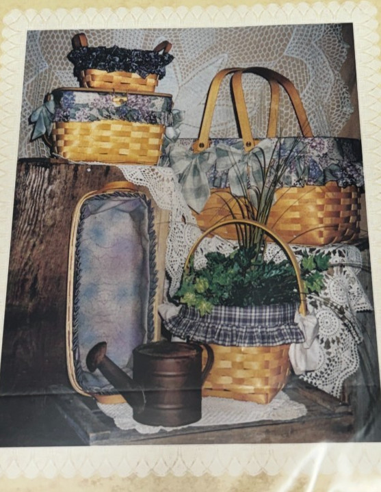 Sew Dear Basket Liners Patterns Volume 10 Five Popular Basket Sizes