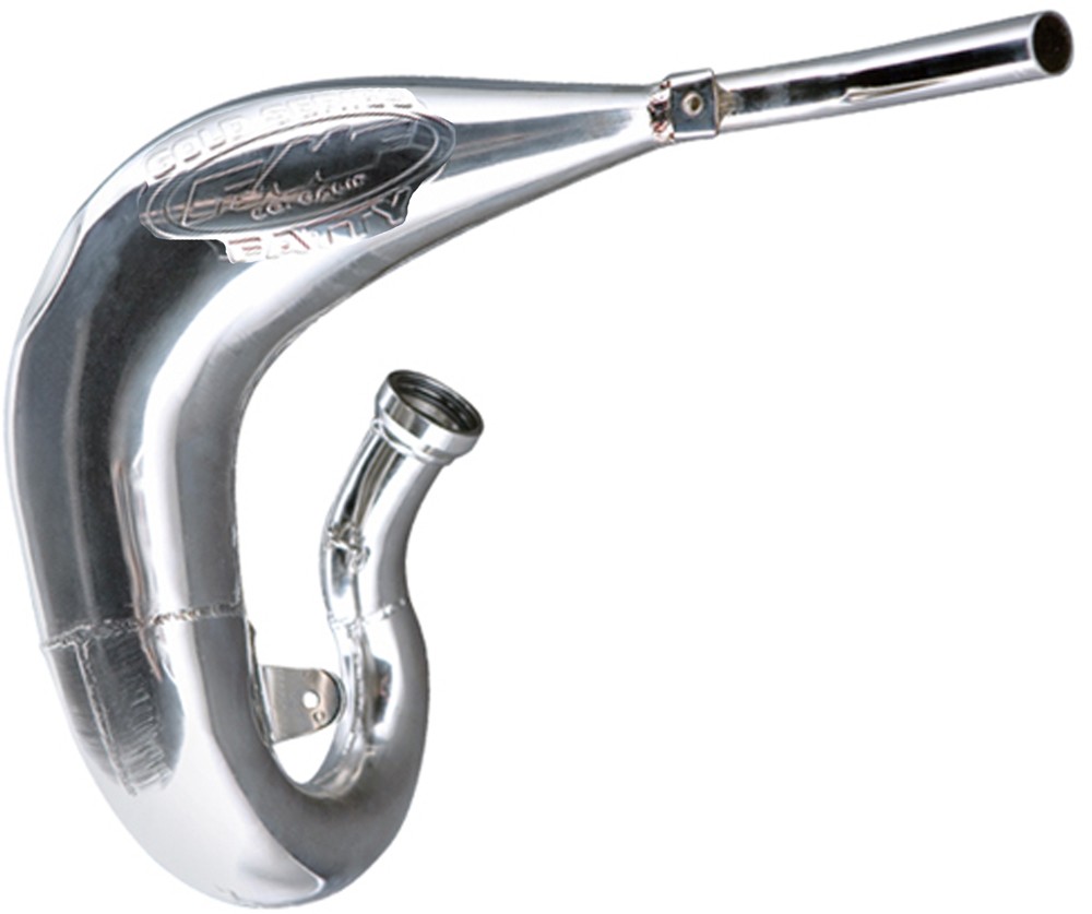 FMF Pipe Fatty Fits KX85 - All-Around Power Increase With Electro-Nickel Finish
