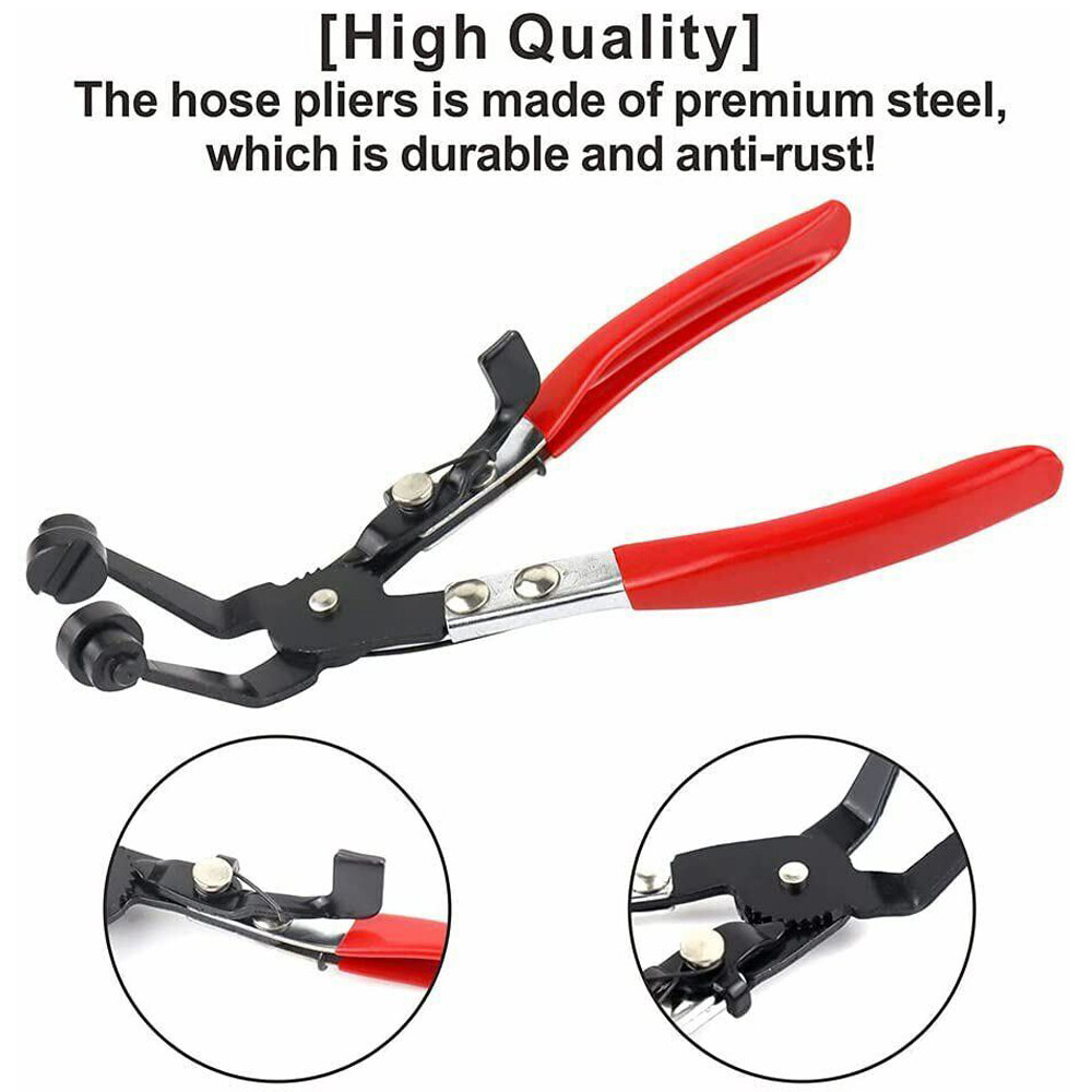 2x Hose Clamp Pliers Car Water Pipe Fuel Coolant Spring Bundle Removal Tools US