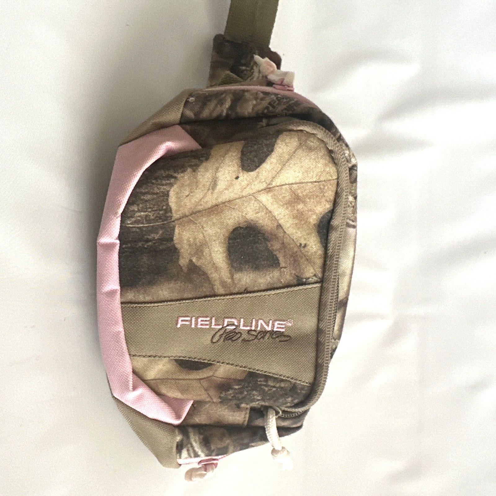 Fieldline Pro Series Camo Waist Pink Fanny Pack Women Camoflaudge Zippers