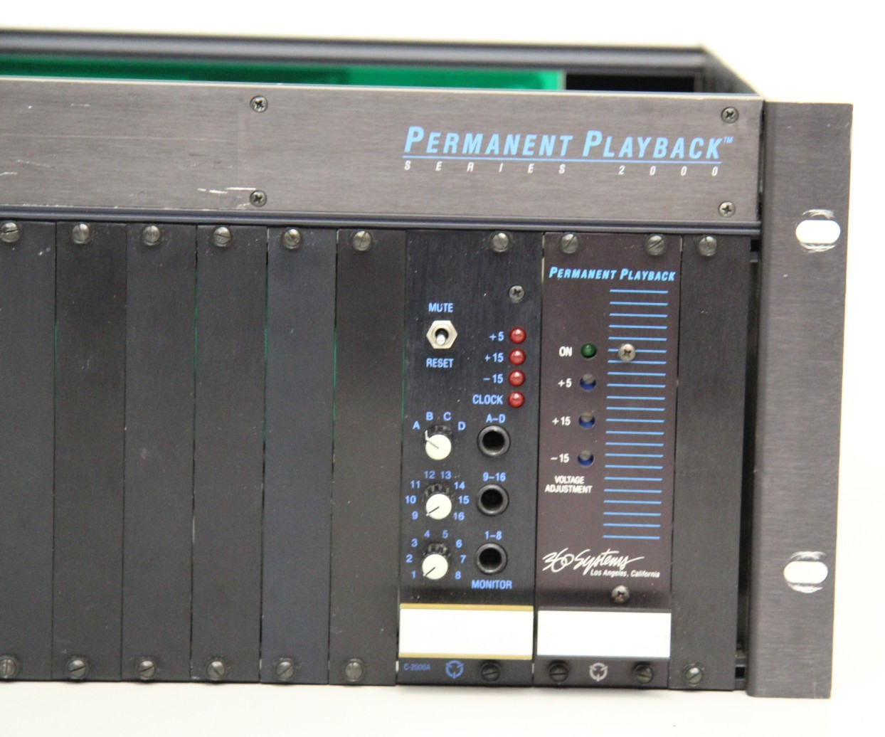 Vintage 360 Systems Permanent Playback 2000 Series Rack With Power Supply