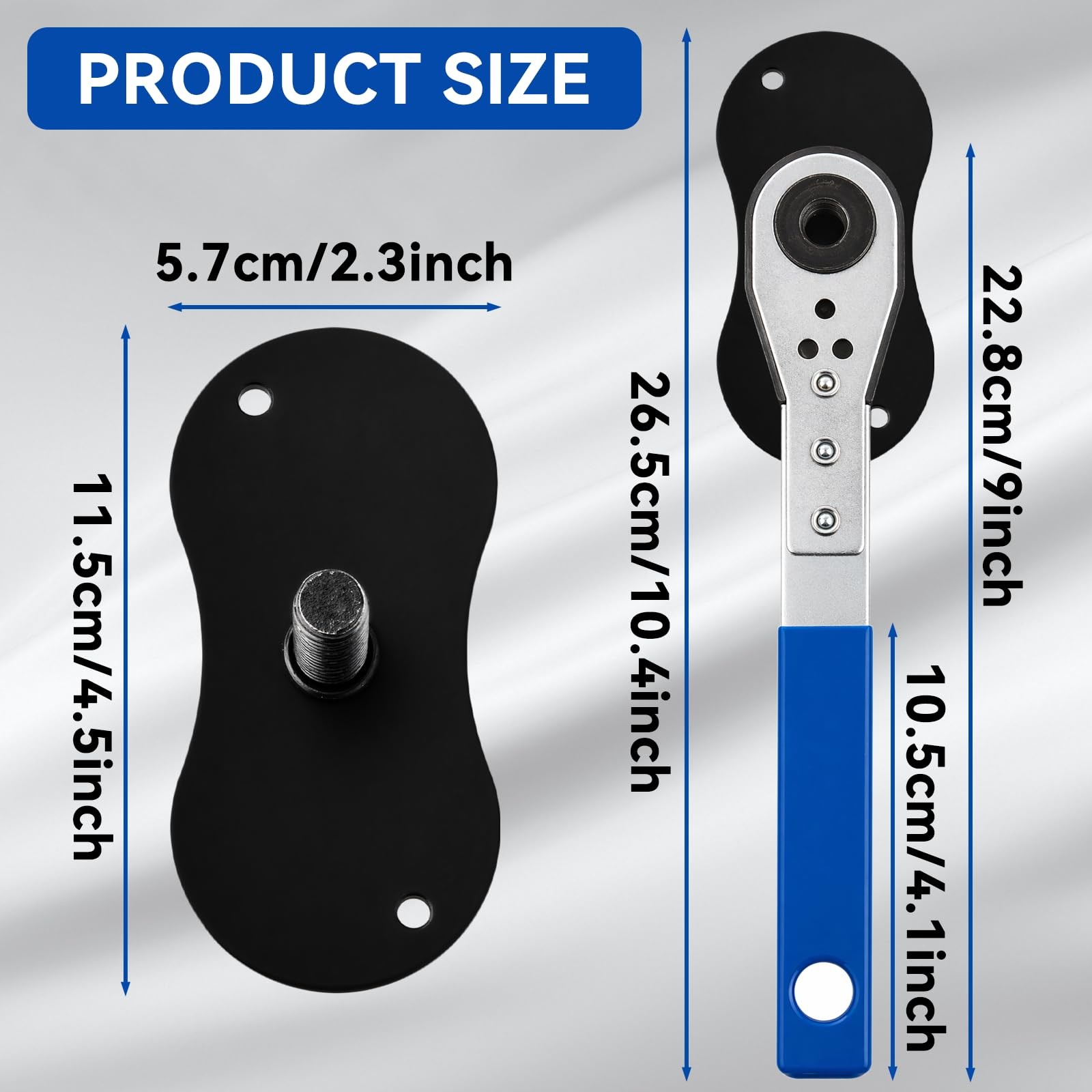 Blue Brake Caliper Compression Tool Pad Spreader