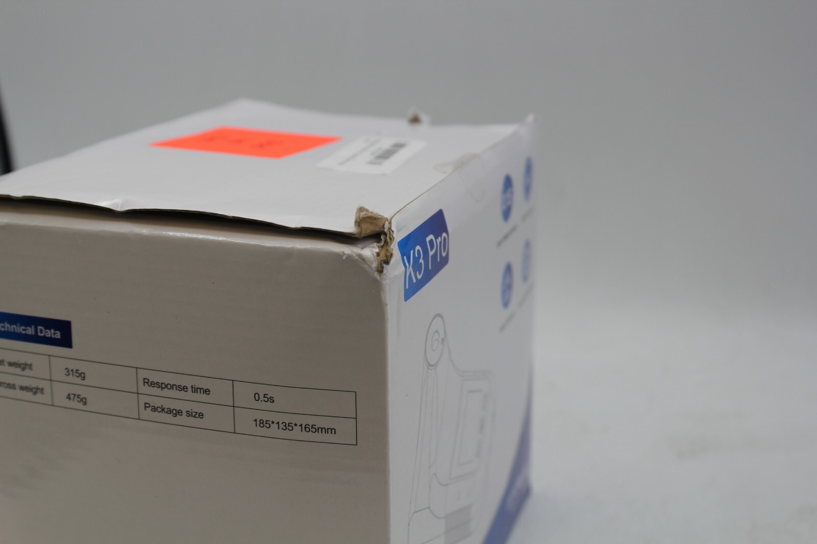 Letusto: K3 Pro - Wall Mounted Infared Temperature Reader (Minor box damage)