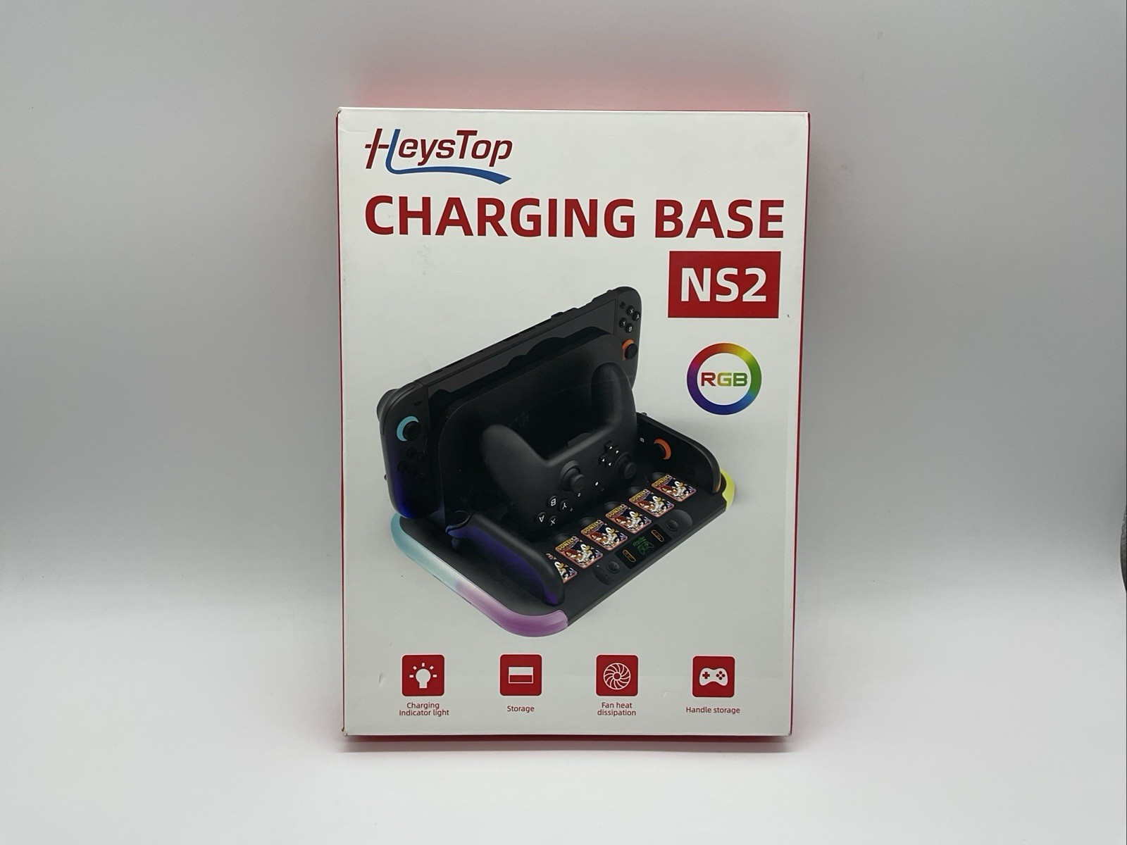 Nintendo Switch 2 Charging Dock Station w/ Cooling Fan Console Stand
