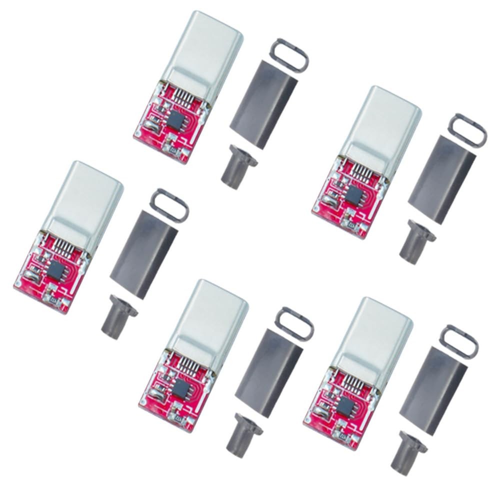 5PCS USB-PD QC 5V 9V 12V 15V 20V DC Fixed Voltage Power Trigger Module 5A for...