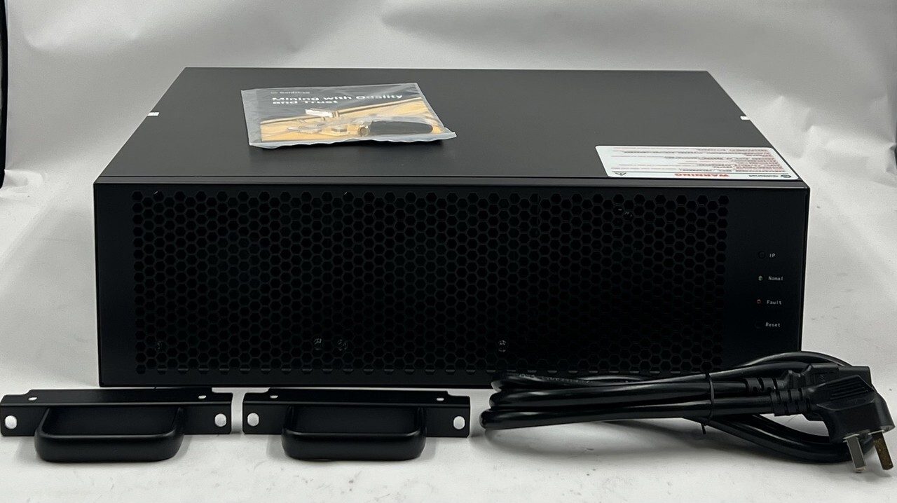 GOLDSHELL ECHO SERVER E-AE1M HIGH-EFFICIENCY 3U RACK-MOUNT ASIC MINER