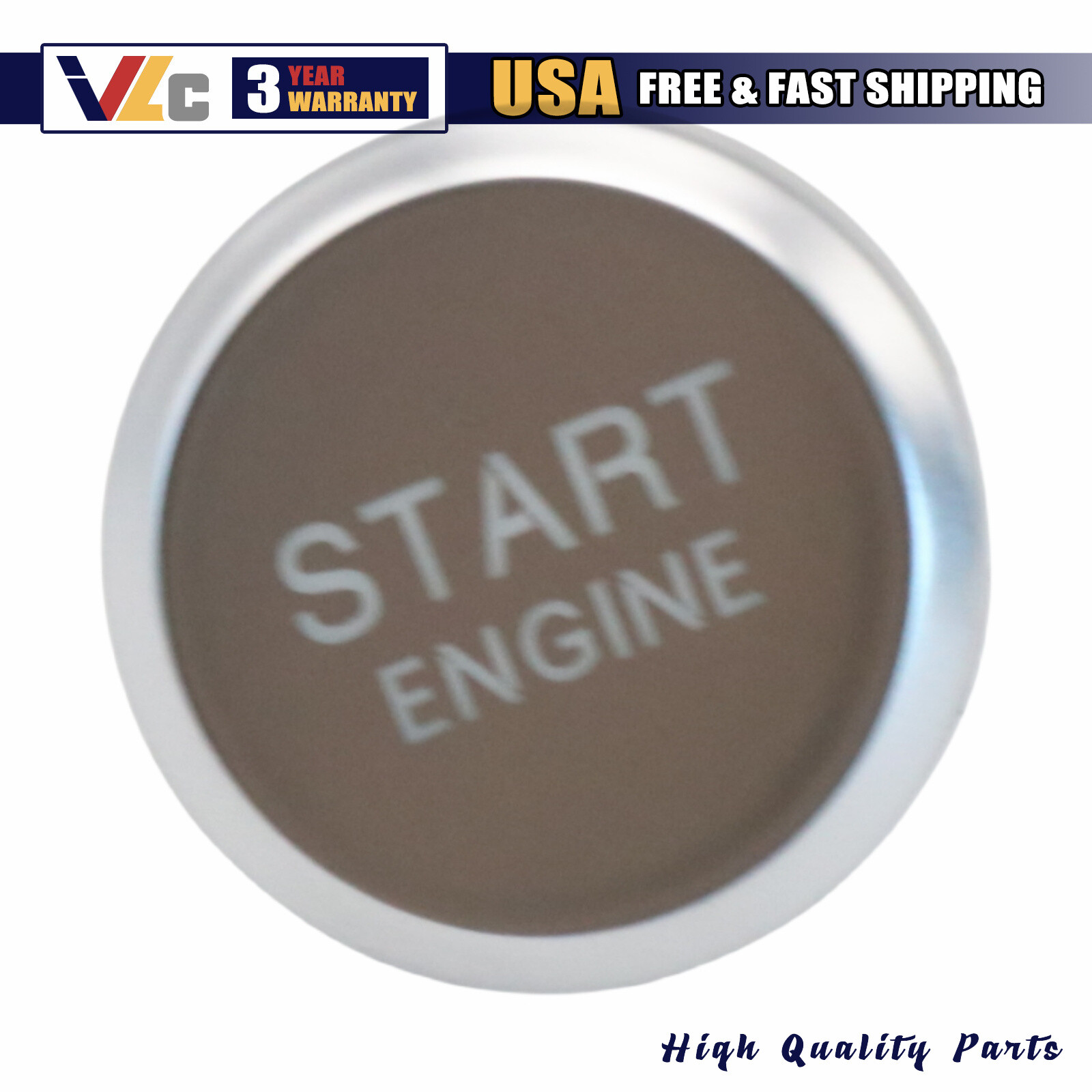 Engine Ignition Start-Stop Switch Button Cap Repair Kit For Audi Q7 2010-2015 US