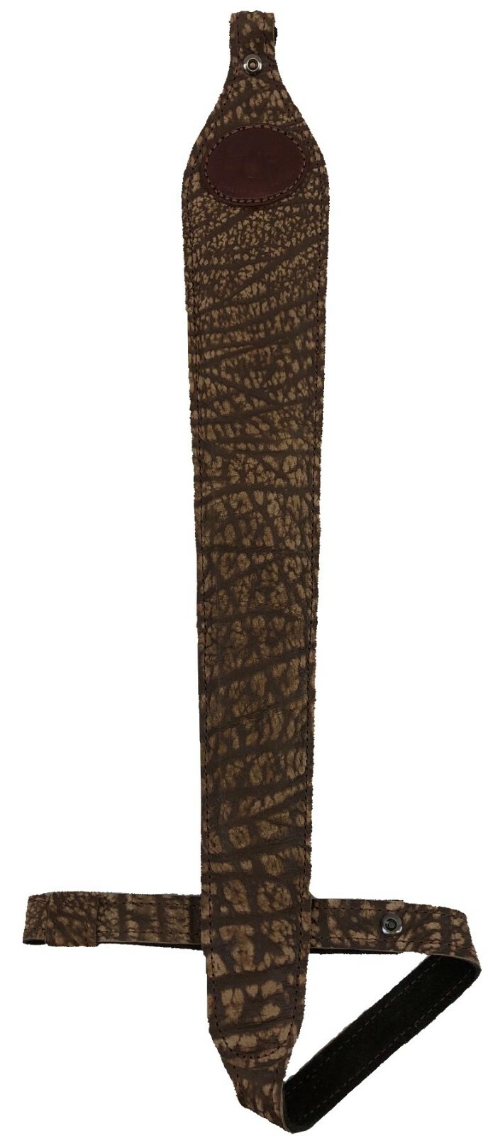 AFRICAN Genuine CAPE BUFFALO HIDE RIFLE SLING - BROWN - NEW