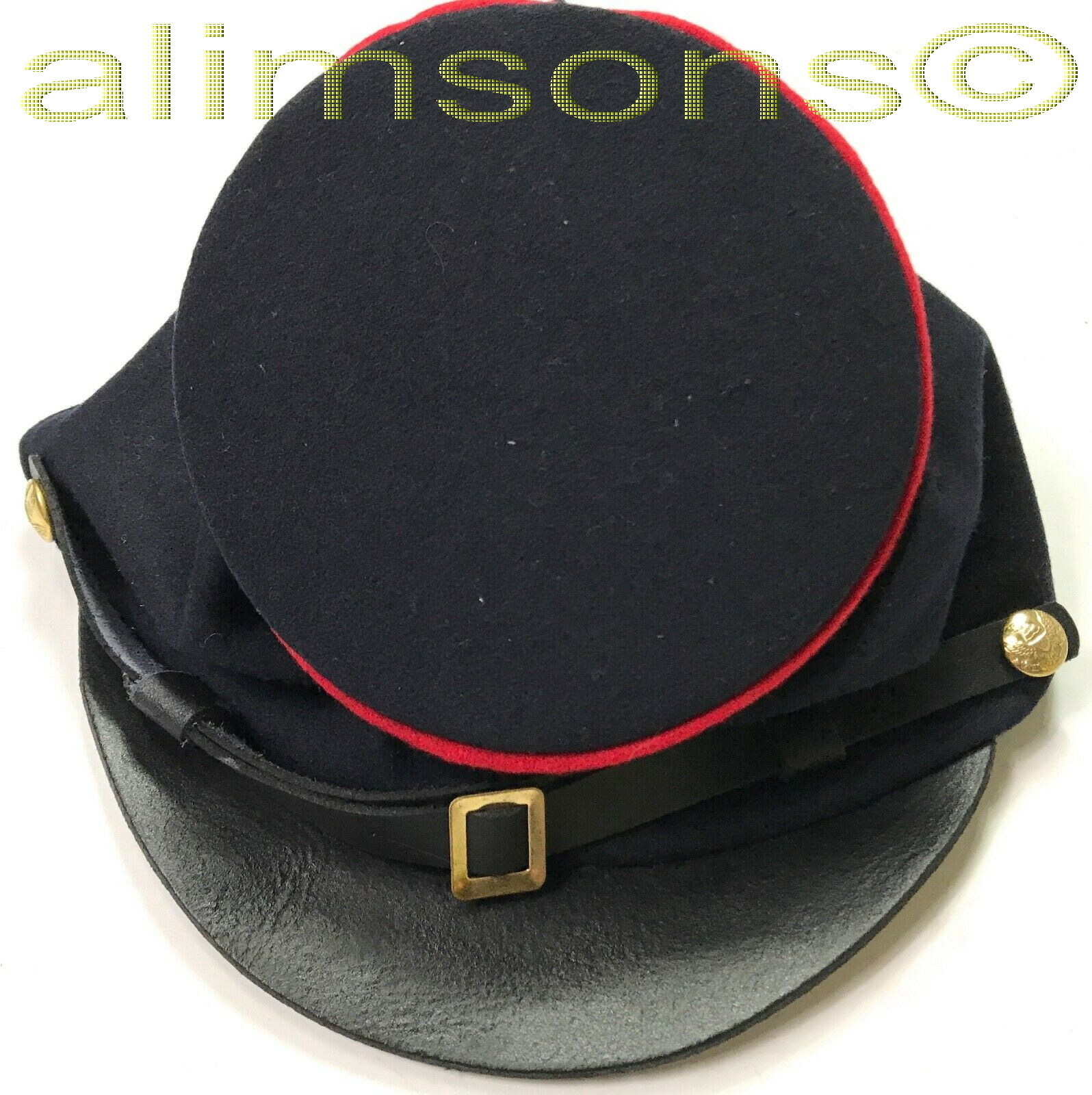 CIVIL WAR US UNION BLUE WOOL ARTILLERY FORAGE CAP HAT-ALL SIZES!!!