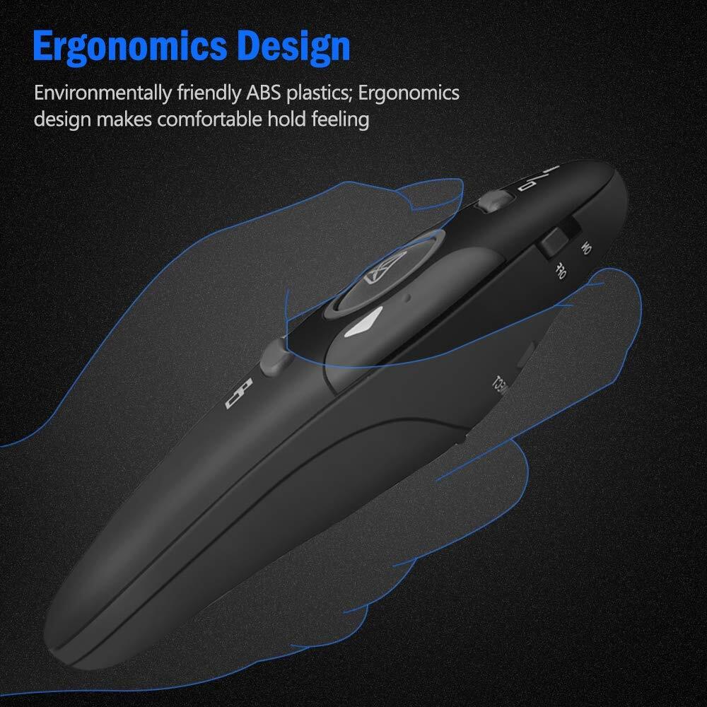 Presentation Remote Clicker Wireless Presenter for PowerPoint Presentation Re...