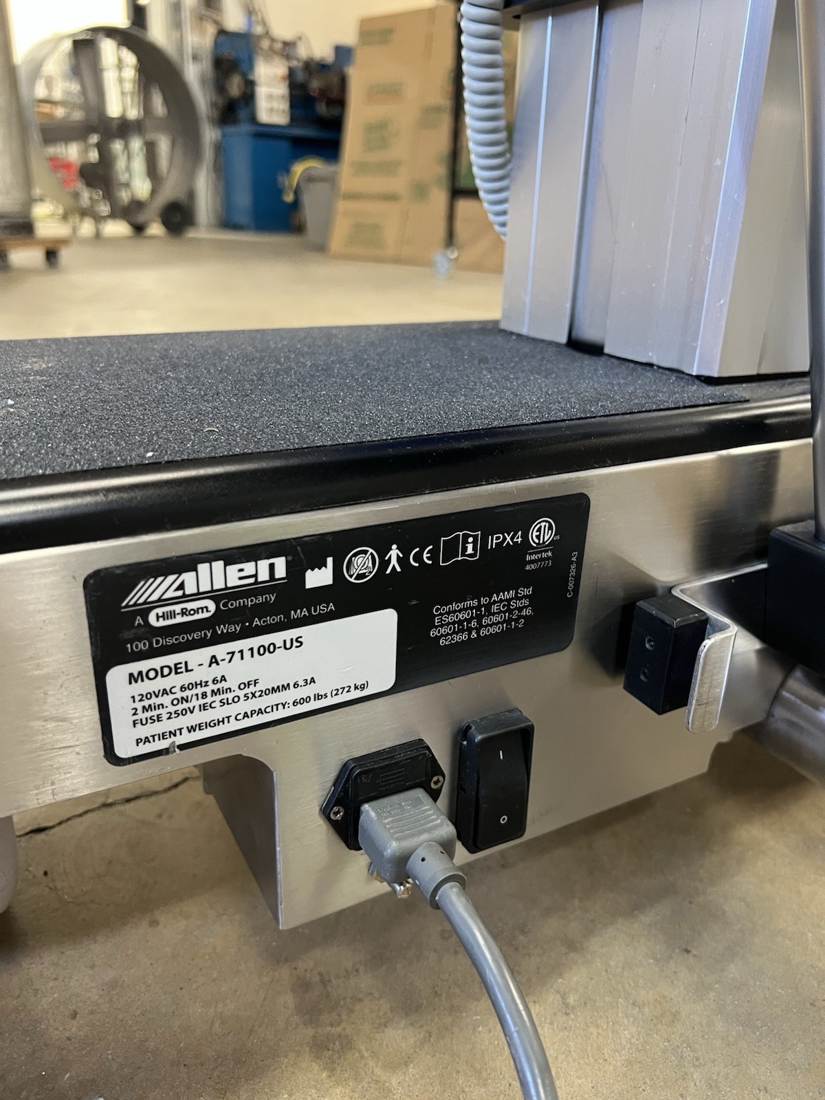 Allen Advance Spine Table System A-71100-US