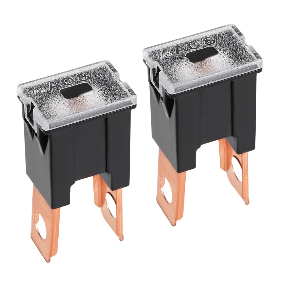 2pcs 32V 80AMale Terminal Blade J Case Box with Washers