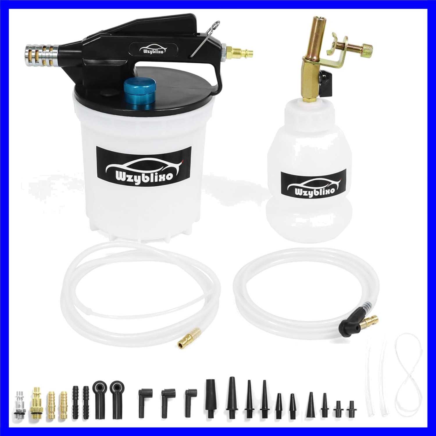 Vacuum Brake Bleeder - Vacuum Brake Bleeder Kit with Brake Fluid Extractor an...