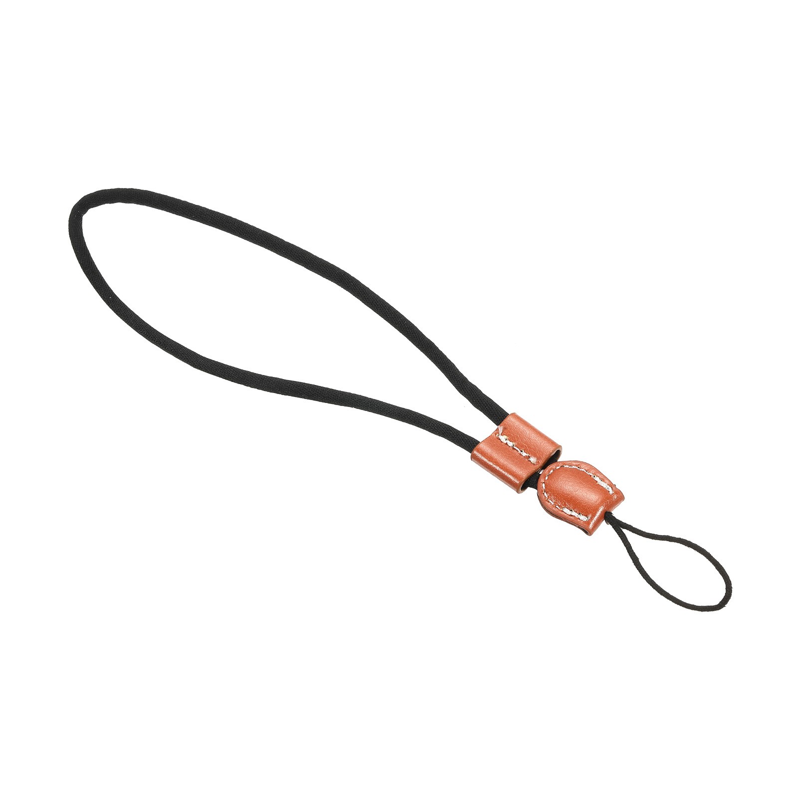 Camera Wrist Strap, Cotton Soft Adjustable Round Cord Rope Hand Grip, Brown