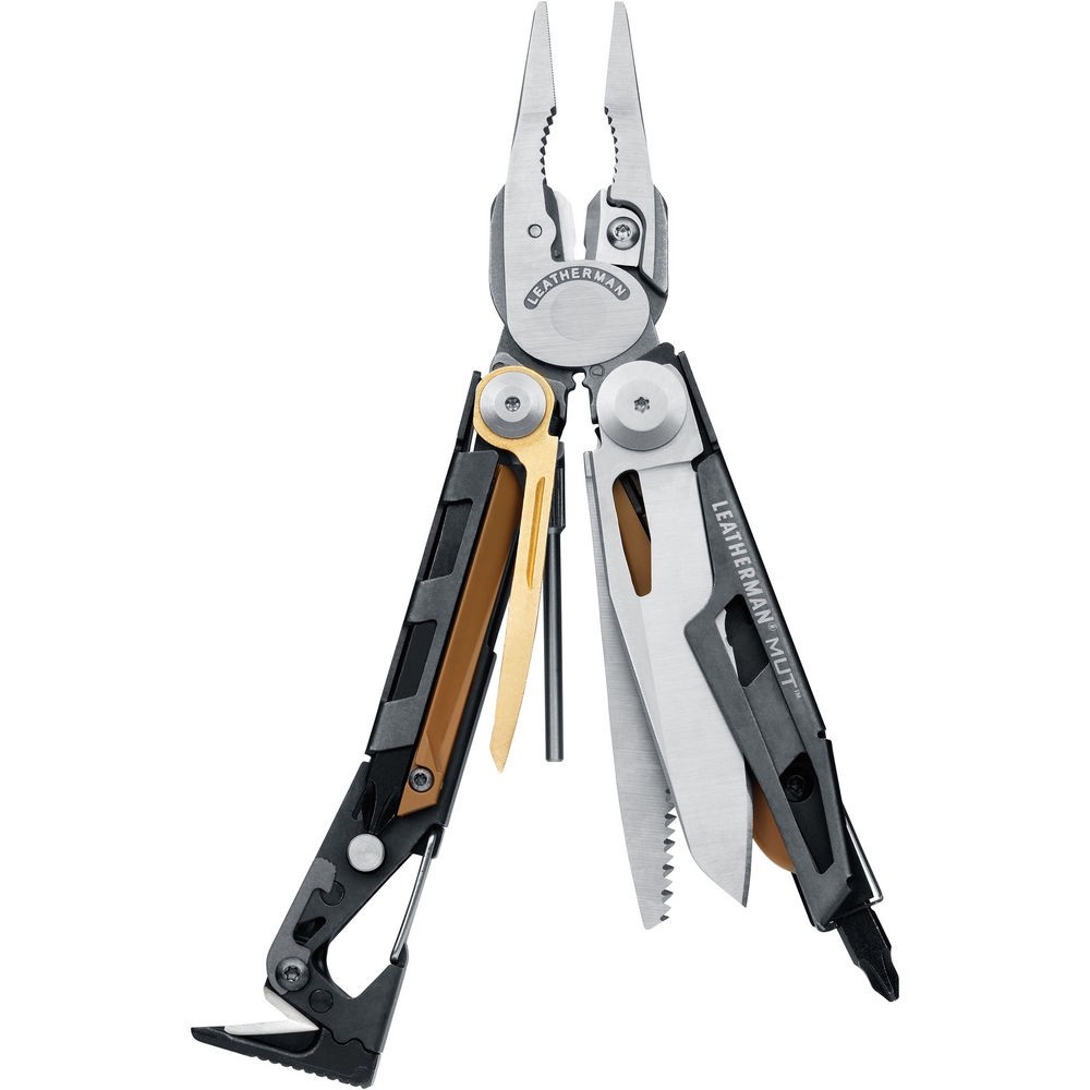 Leatherman MUT Multi-Tool (Stainless) with Coyote Brown XL MOLLE Sheath